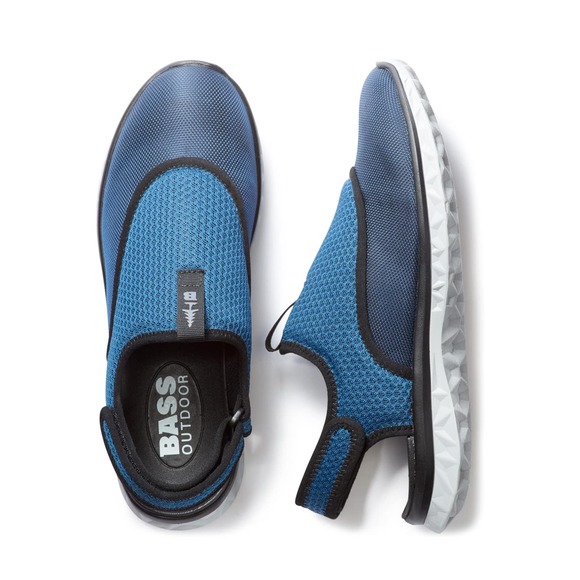 Conquer the Outdoors in Style: BASS OUTDOOR Men's Hex Mesh Action Hiking Shoe - Picture 4 of 7